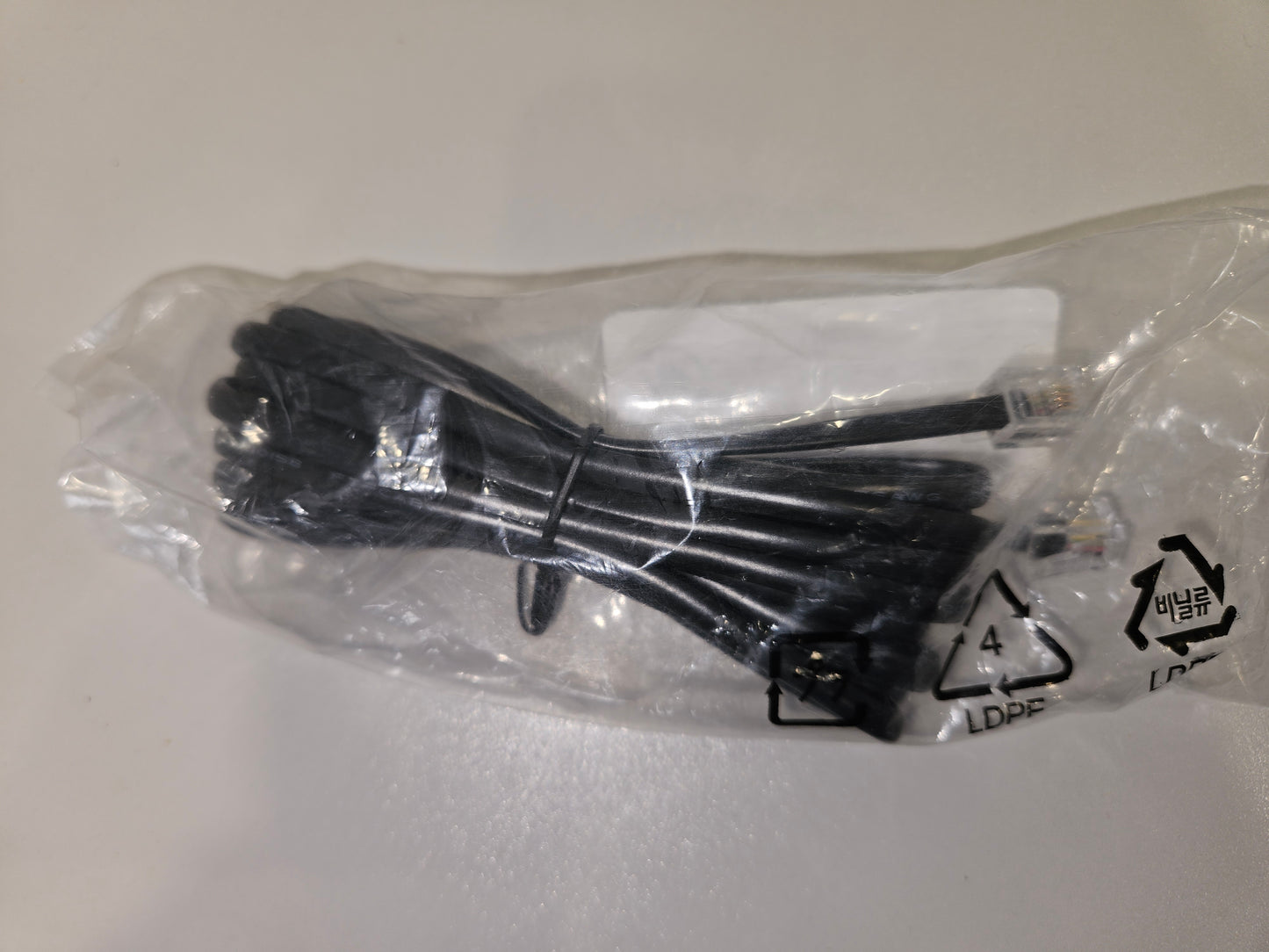 Telefonkabel 3 m schwarz 8120-8922